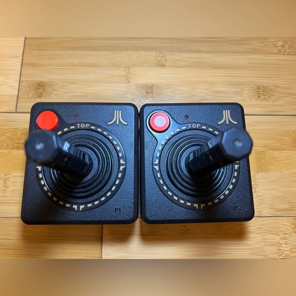 Atari Flashback 4 Classic Game Console W/Joysticks, Batch Code 03/2013|Untested
